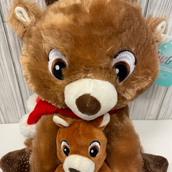 Walgreens Animated Christmas Reindeer Plush Sings and Sways to Sleigh Ride - Picture 4 of 7